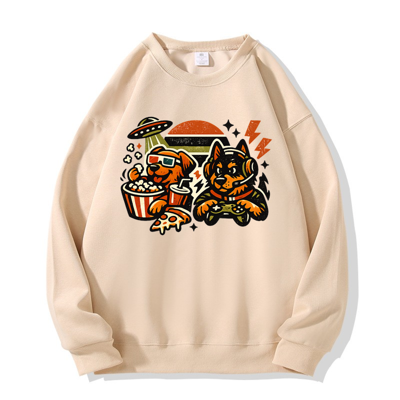 Sweatshirt Hundeliebe in jedem Stich