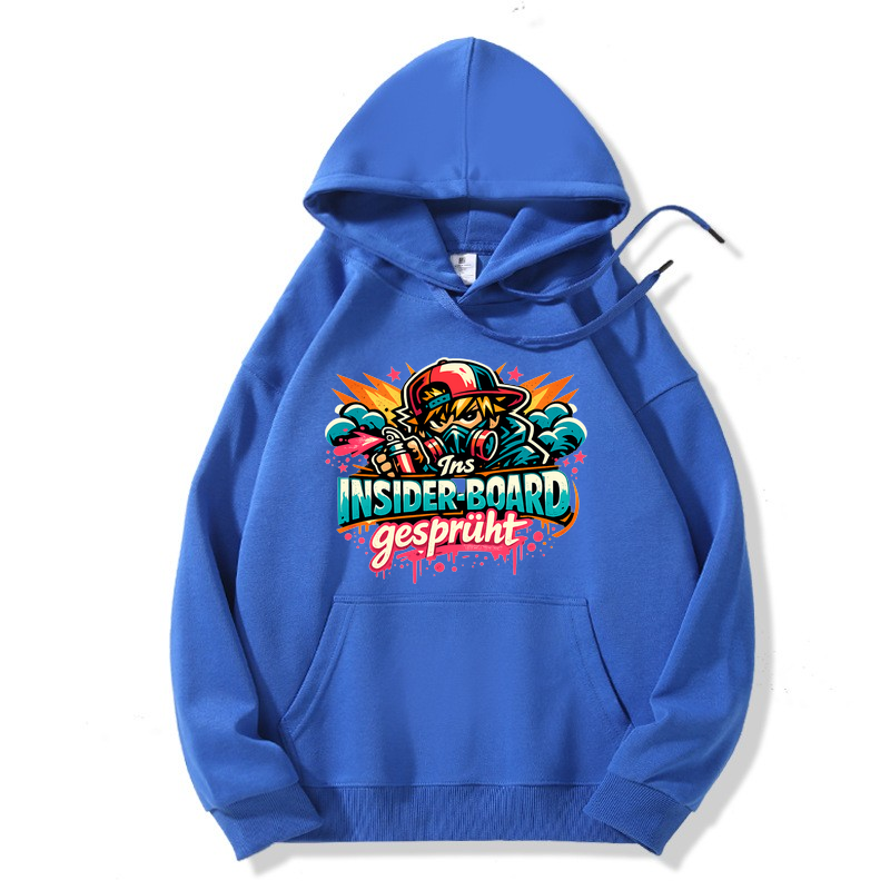 Hoodie Anime Insider Board Sprühkunst