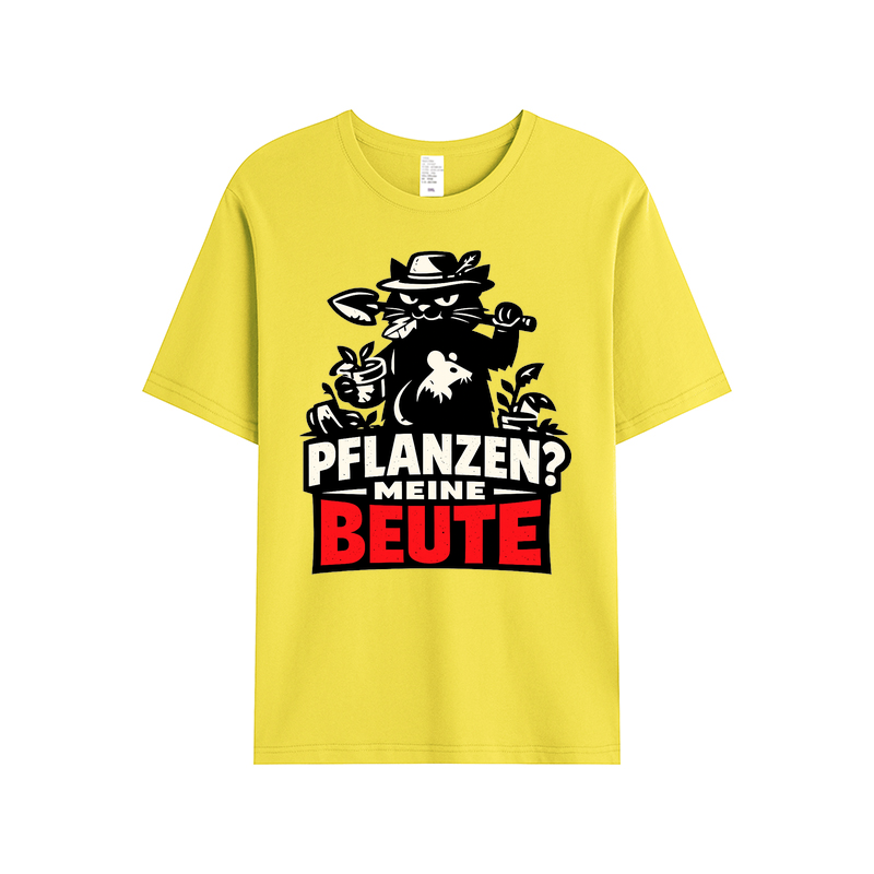 T-Shirt Katzenbeute Pflanzenjagd