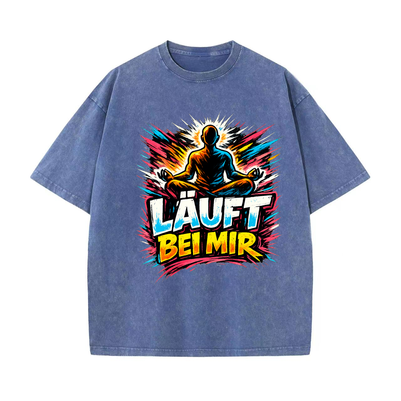 T-Shirt Yoga Flow Läuft bei mir