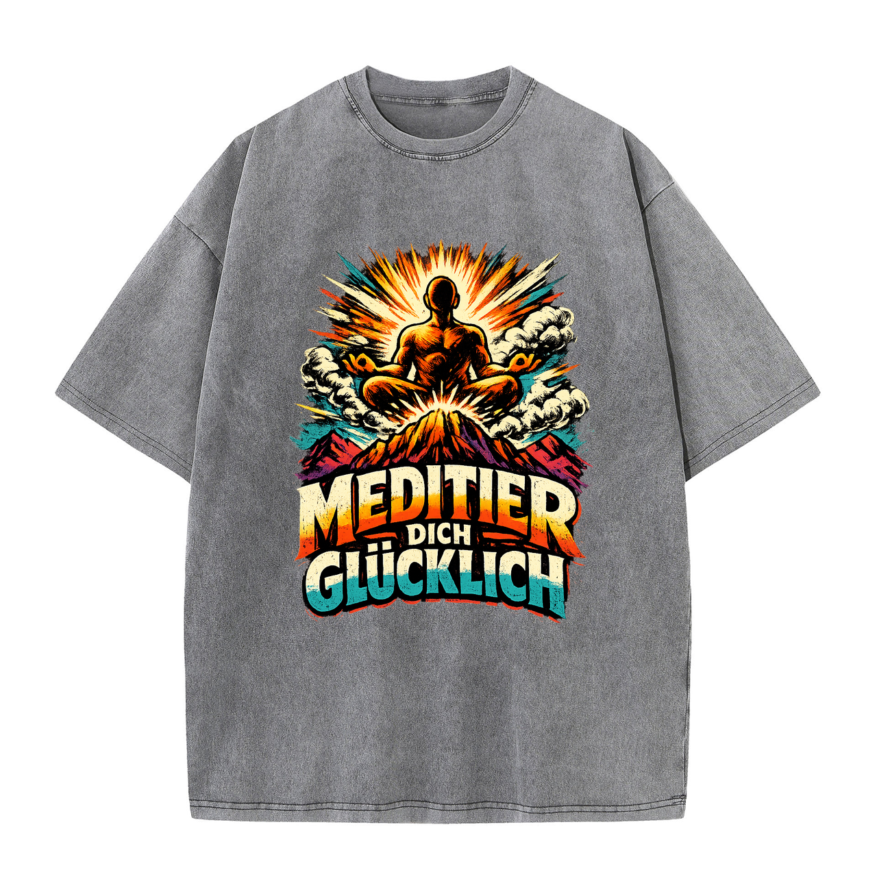 T-Shirt Glücksmeditation Yoga Boost