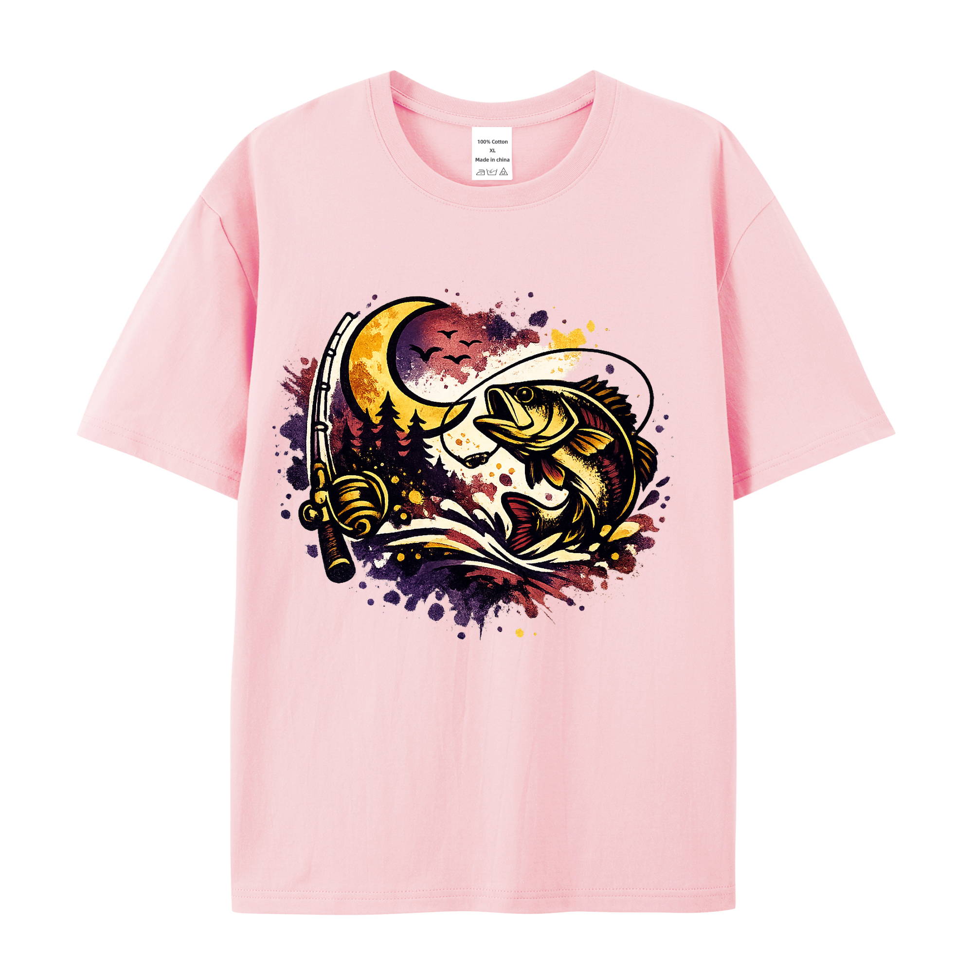 T-Shirt Angelträume in der Natur