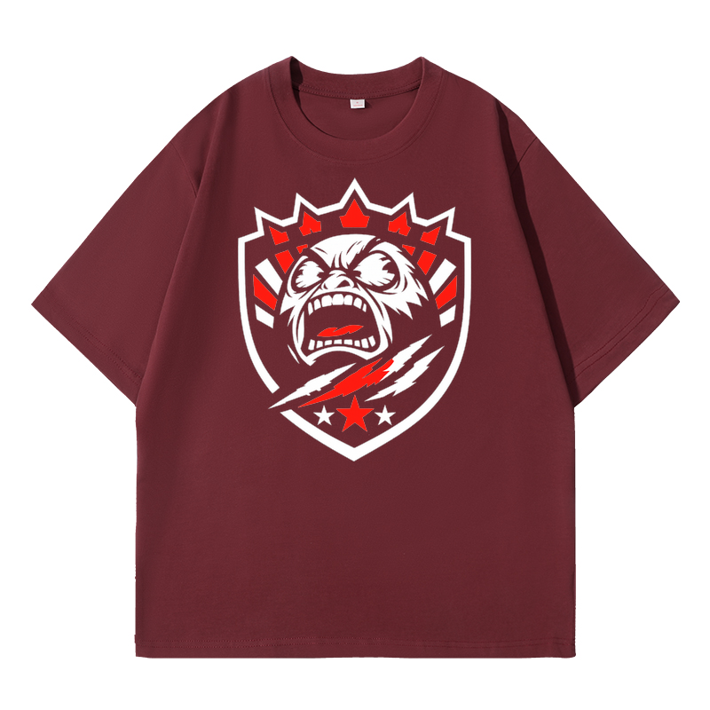 T-shirt Unaufhaltsames Stahlwappen Badge