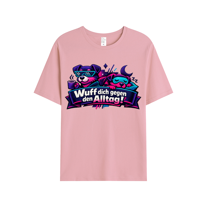 T-Shirt Wuffelpower für den Alltag