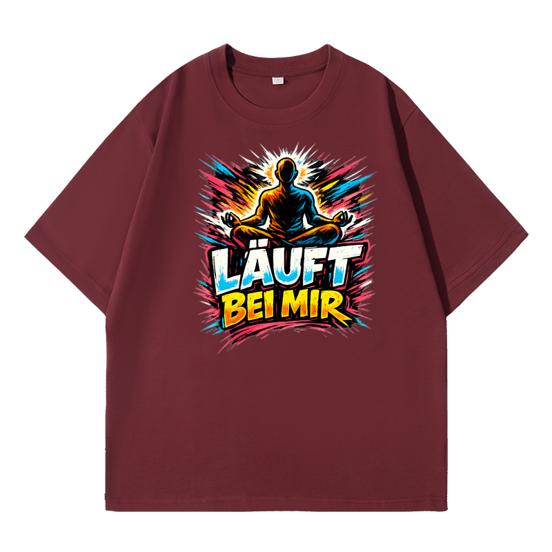 T-Shirt Yoga Flow Läuft bei mir