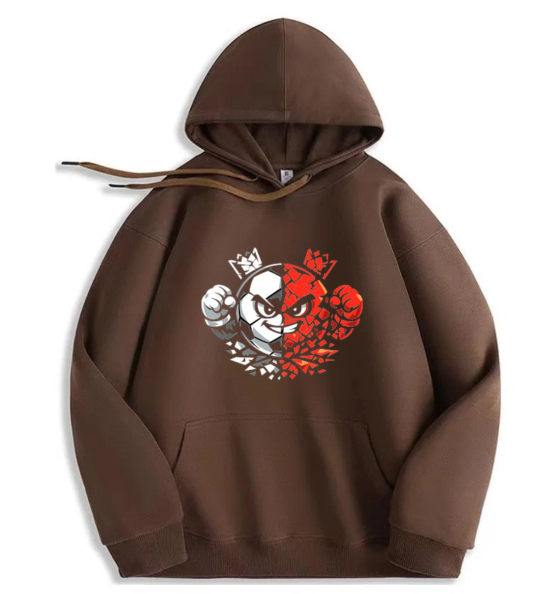 Hoodie Stolzer Wirbelgeist im Stadionwind