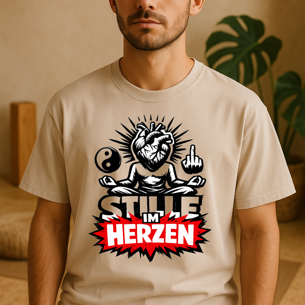 T-Shirt Herzruhe Yoga Spirit