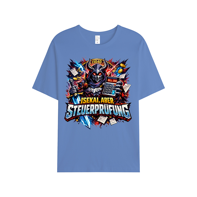 T-Shirt Isekai Steuerprüfung Questmodus