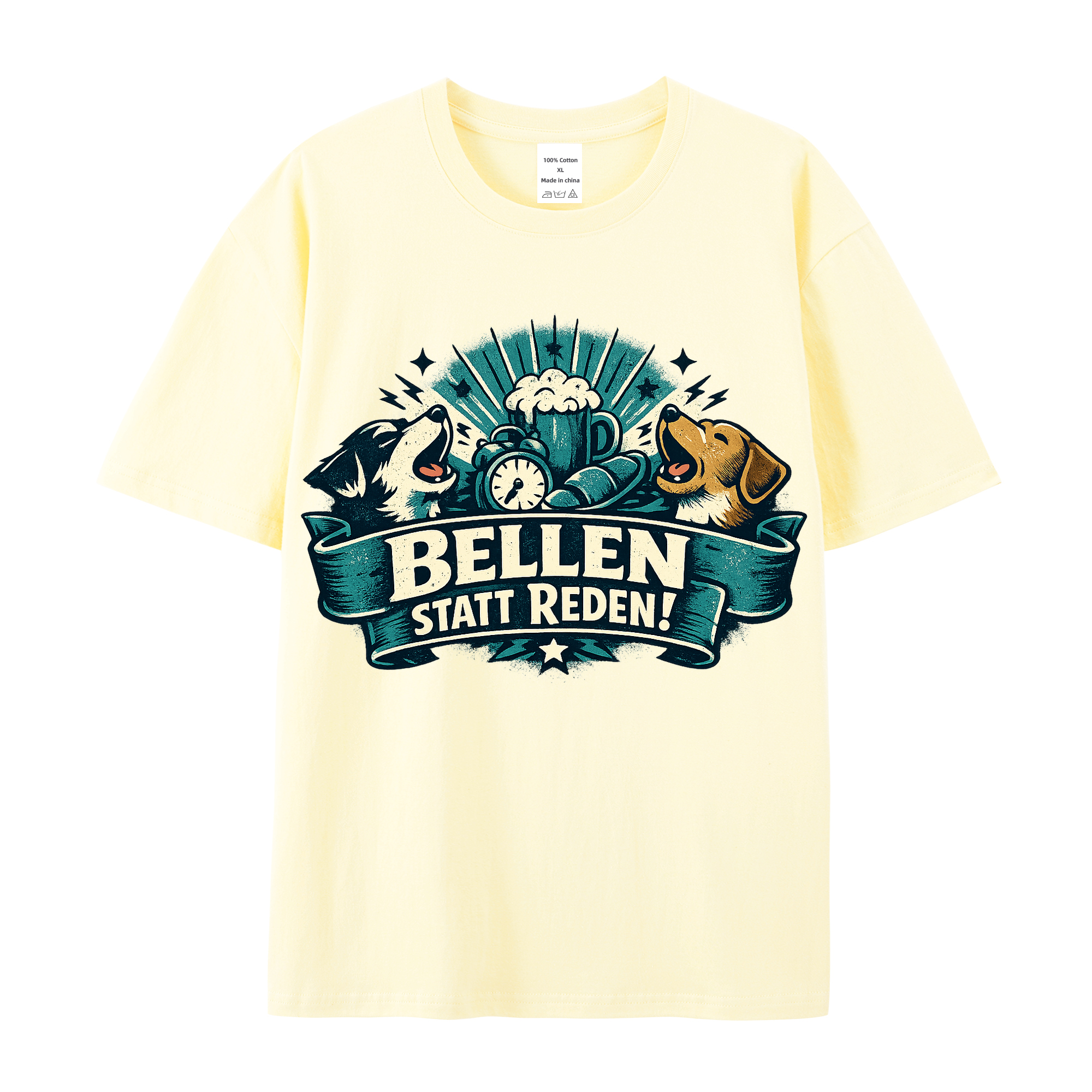 Bellen statt Reden! t-shirt