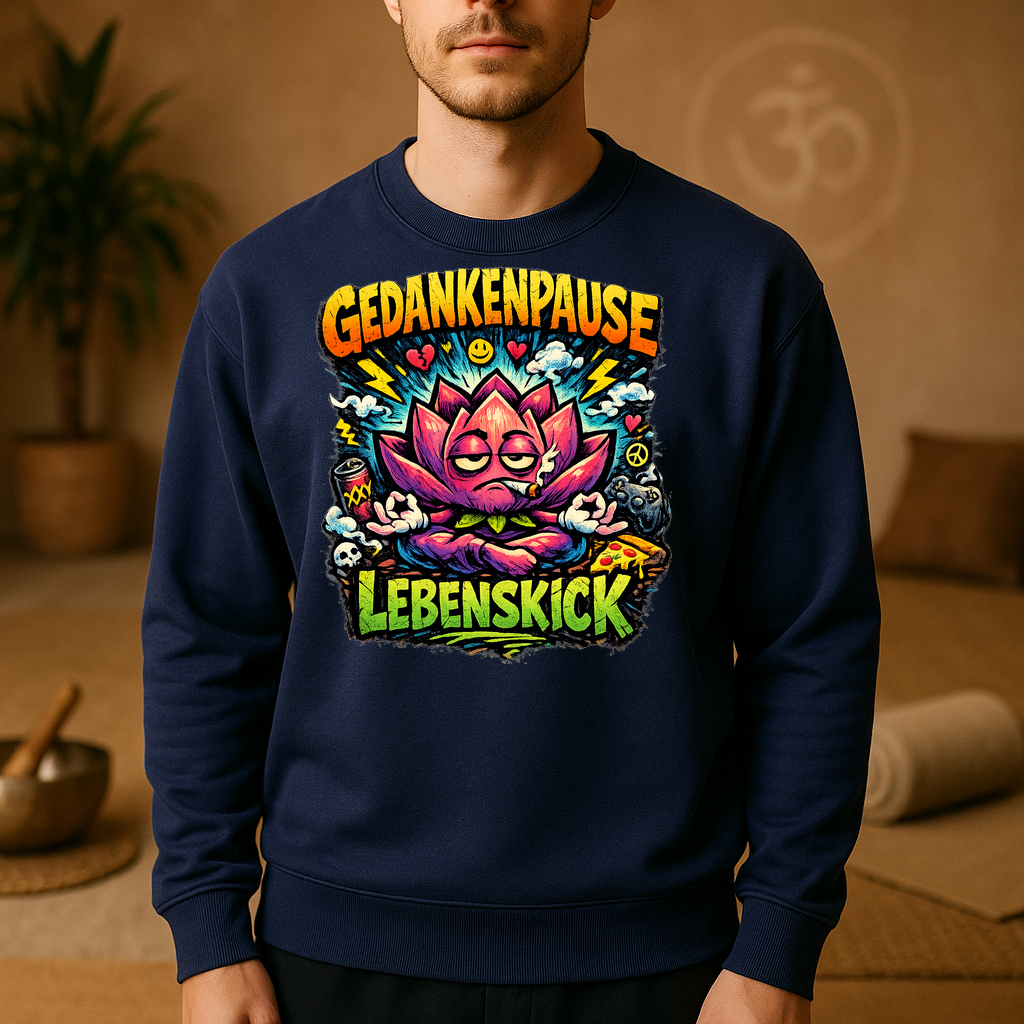 Sweatshirt Gedankenpause Flowkick