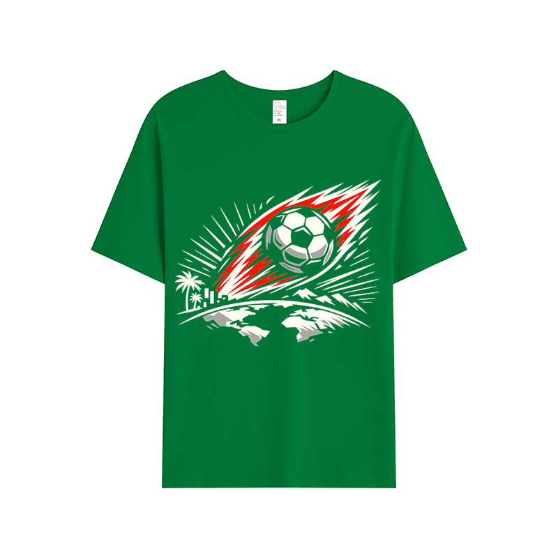 T-shirt Leuchtende Typowellen im Jubelmeer