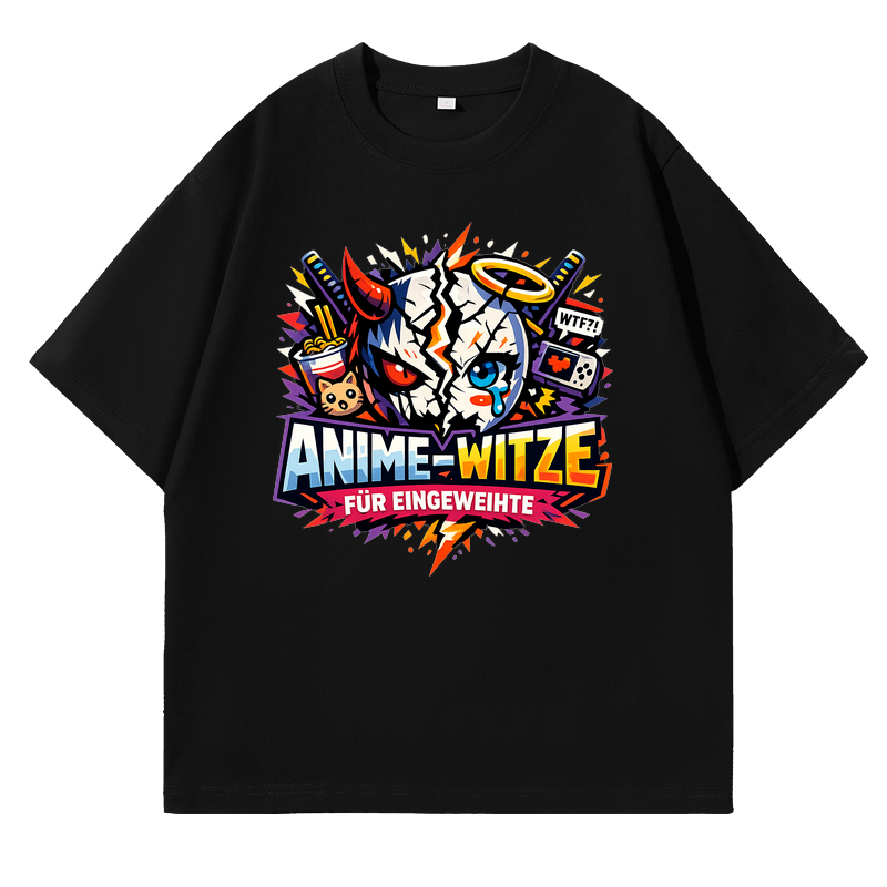 T-Shirt Anime Laughs für Eingeweihte
