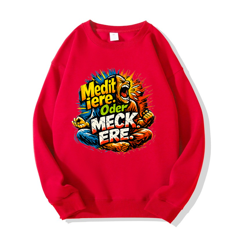 Sweatshirt MeditierMecker Meisterschaft