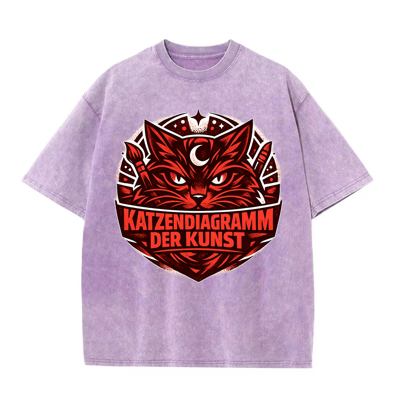 T-Shirt Kunstvolle Mieze