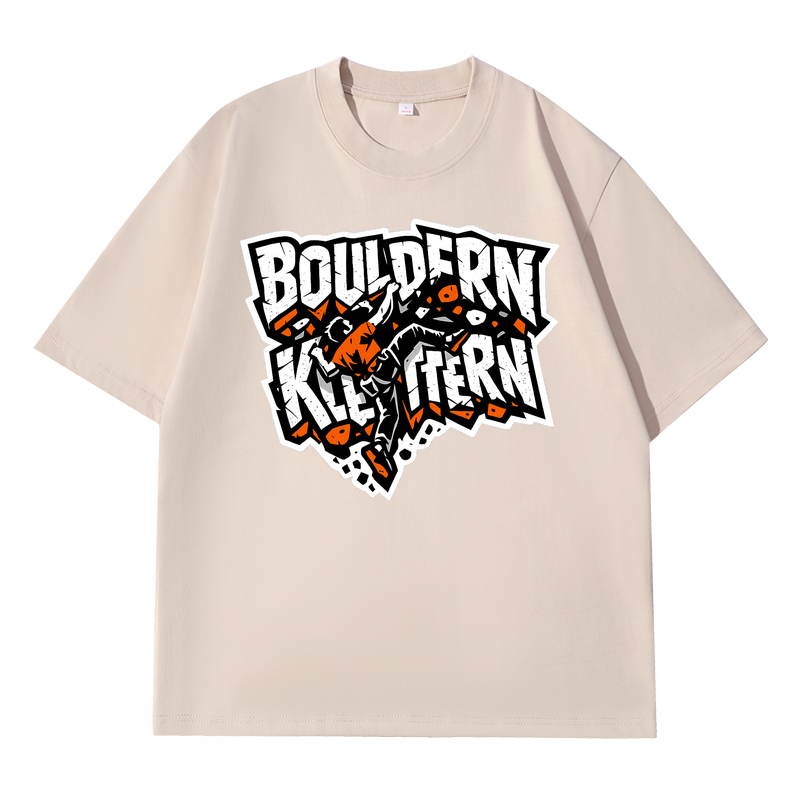 T-shirt - 100% gekämmte Baumwolle - Unisex / 300g Grit Wall