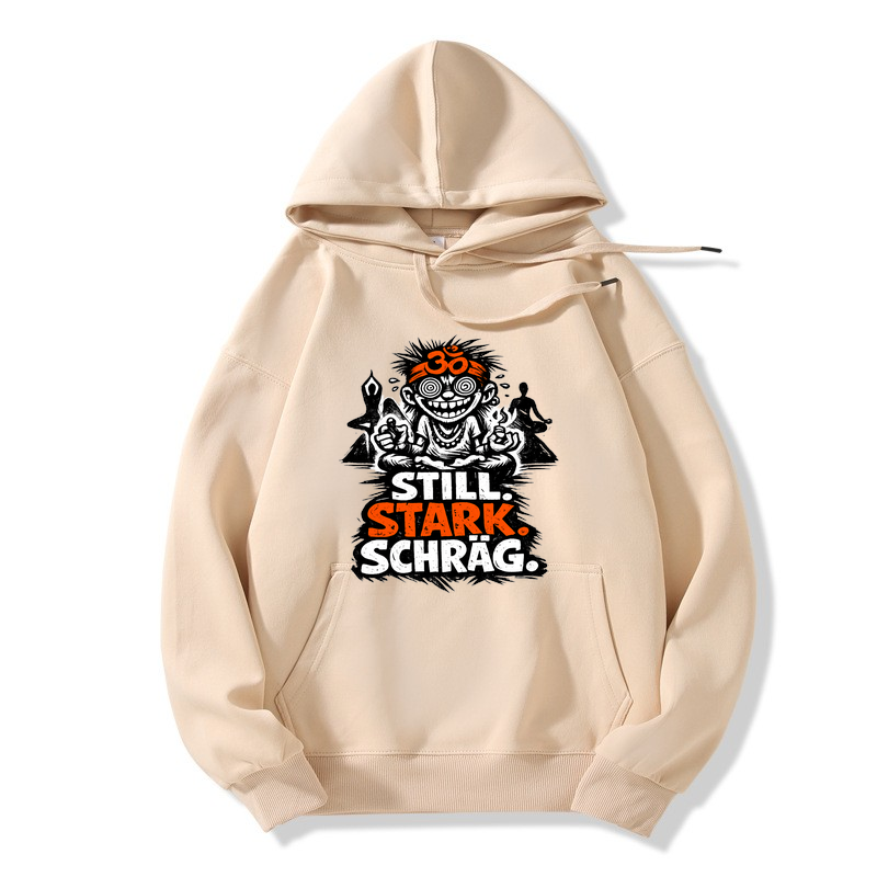 Hoodie ZenVibes Still Stark Schräg