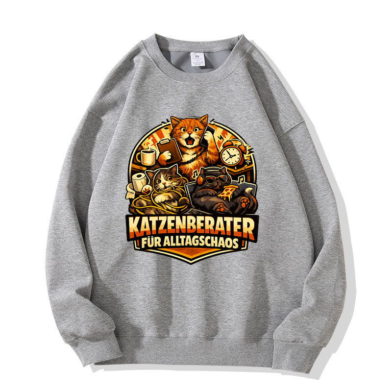 „Katzenberater für Alltagschaos“ Sweatshirt