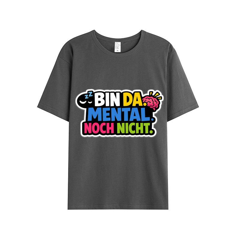 T-shirt Mental Noch Nicht Da im Wolkenschiff