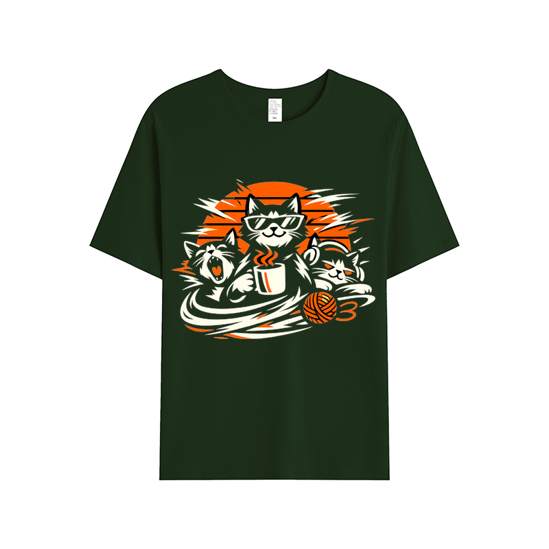 T-Shirt Schnurrige Katzenliebe