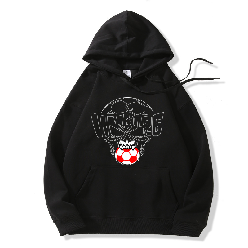Hoodie Aufruhr Typo im Schriftsturm