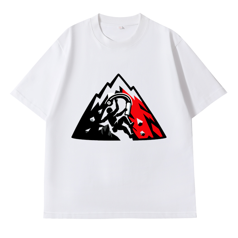 T-shirt Crux of Grit – Boulderer mit Haltung