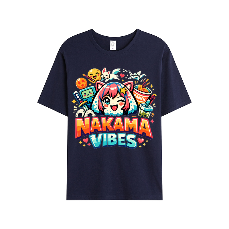 T-Shirt Nakama Vibes – Anime Freundschafts-Design