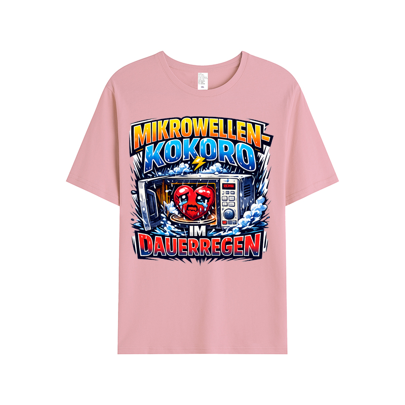 T-Shirt Mikrowellen-Kokoro im Regenflow