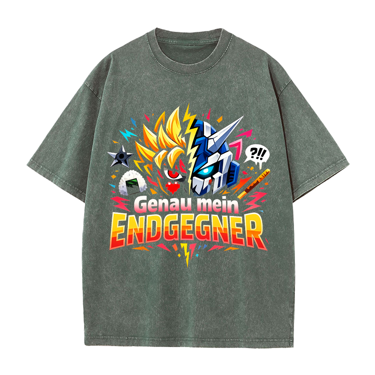T-Shirt Genau Mein Endgegner Anime Clash