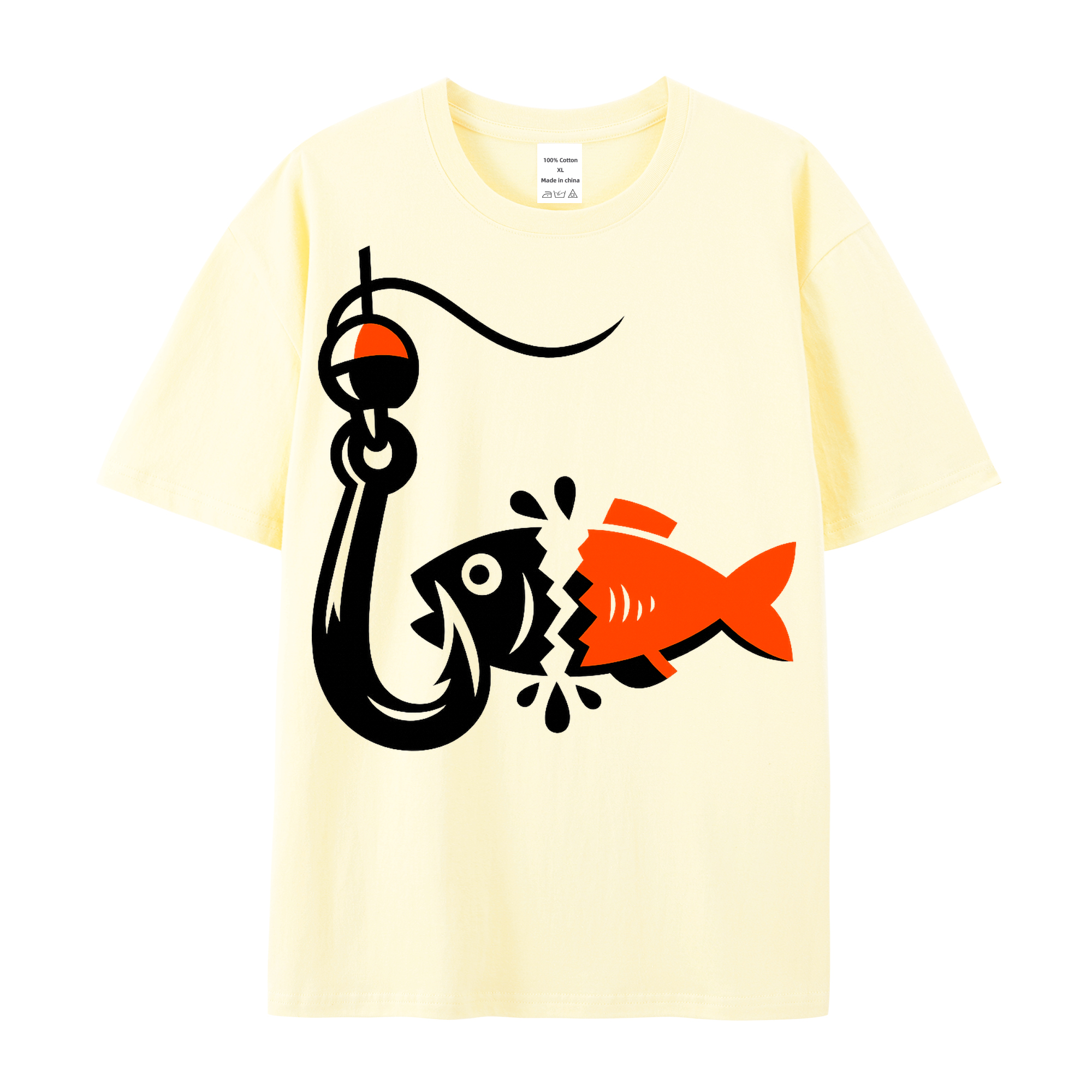 t-shirt Anglerglück am Wasser