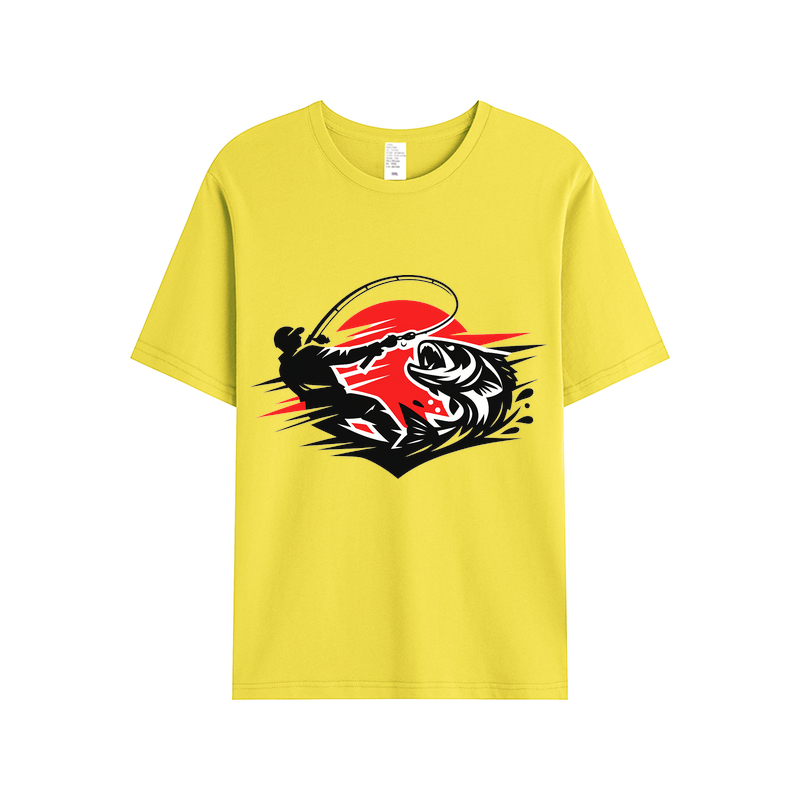 T-Shirt Anglerglück am Wasser