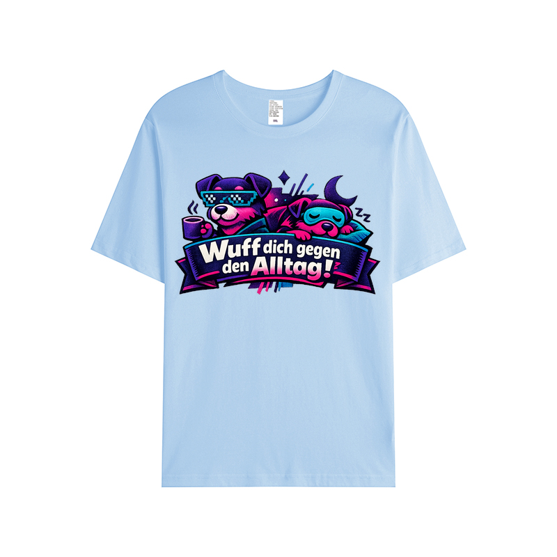 T-Shirt Wuffelpower für den Alltag