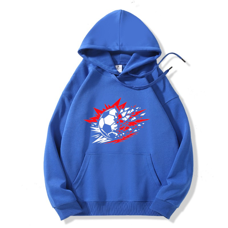 Hoodie Unaufhaltsame Typo im Flutlichtwirbel