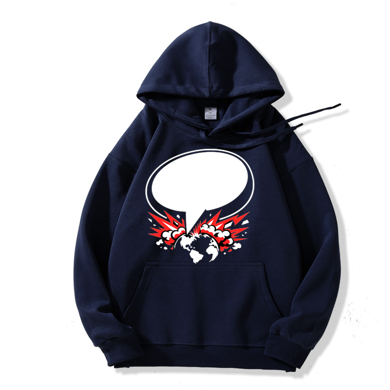 Hoodie Rebellenball im Raster