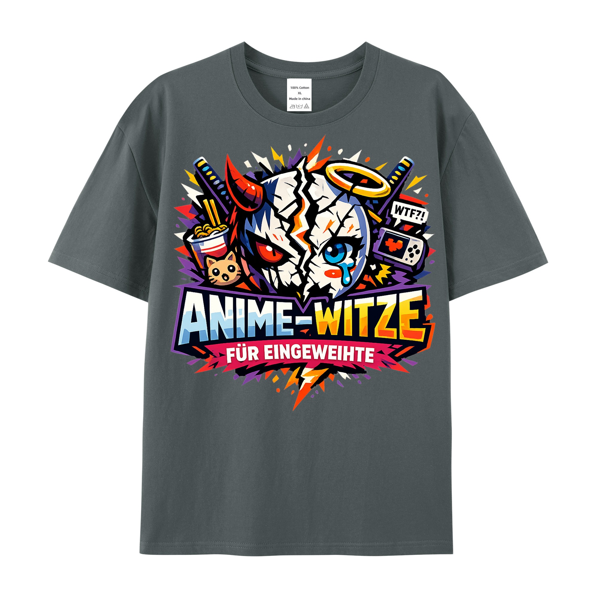 T-Shirt Anime-Gaggeister: Für Eingeweihte
