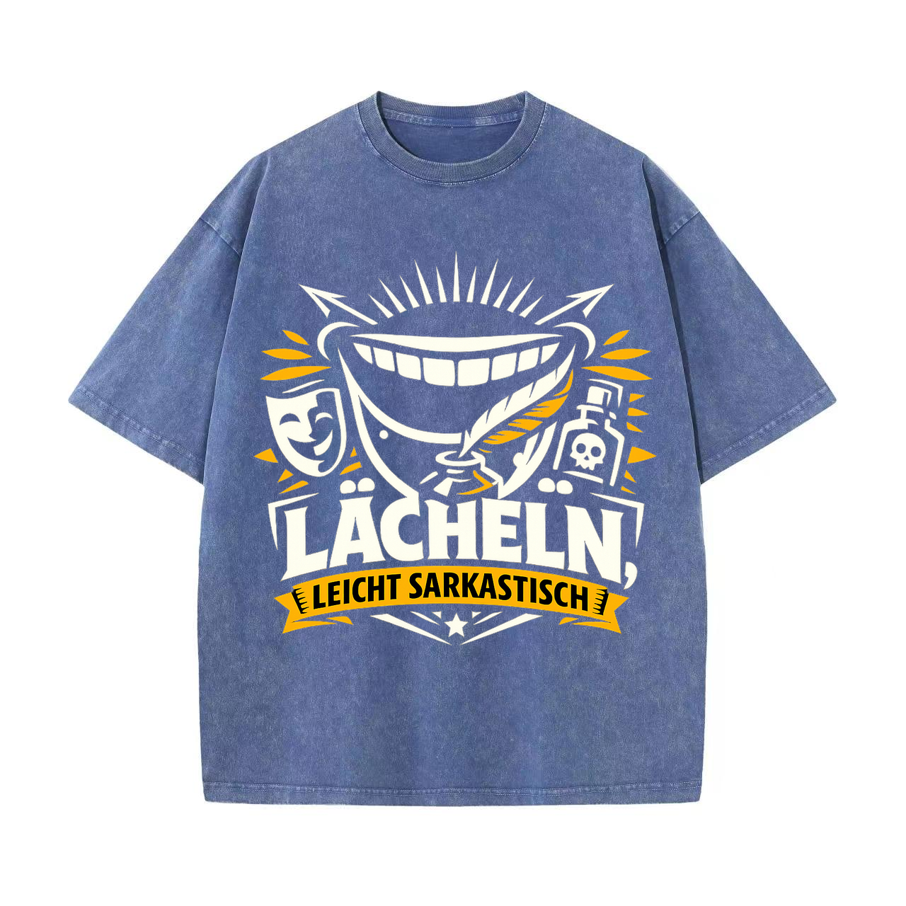 T-shirt Sarkastisches Schimmerlächeln 2026 Lustig