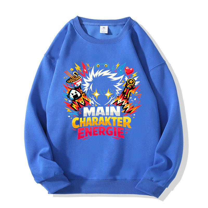 Sweatshirt Main Character Energie Anime Vibes