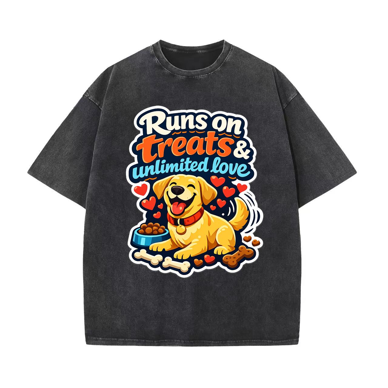 T-shirt Runs on Treats & Unlimited Love