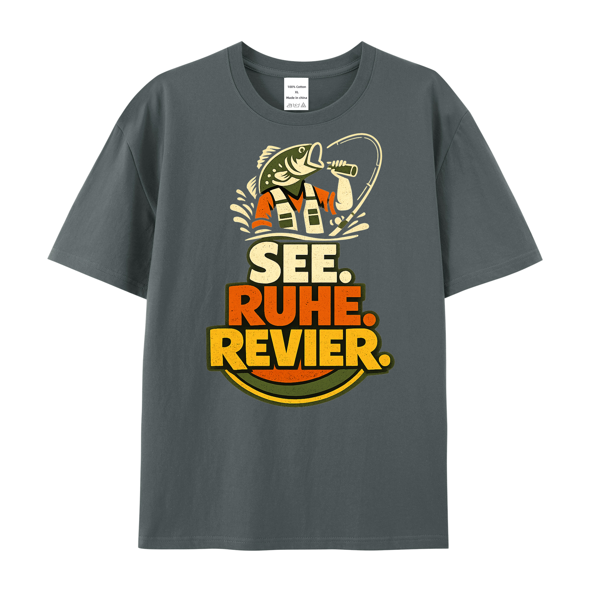 t-shirt SeeRuheRevier Anglerstyle