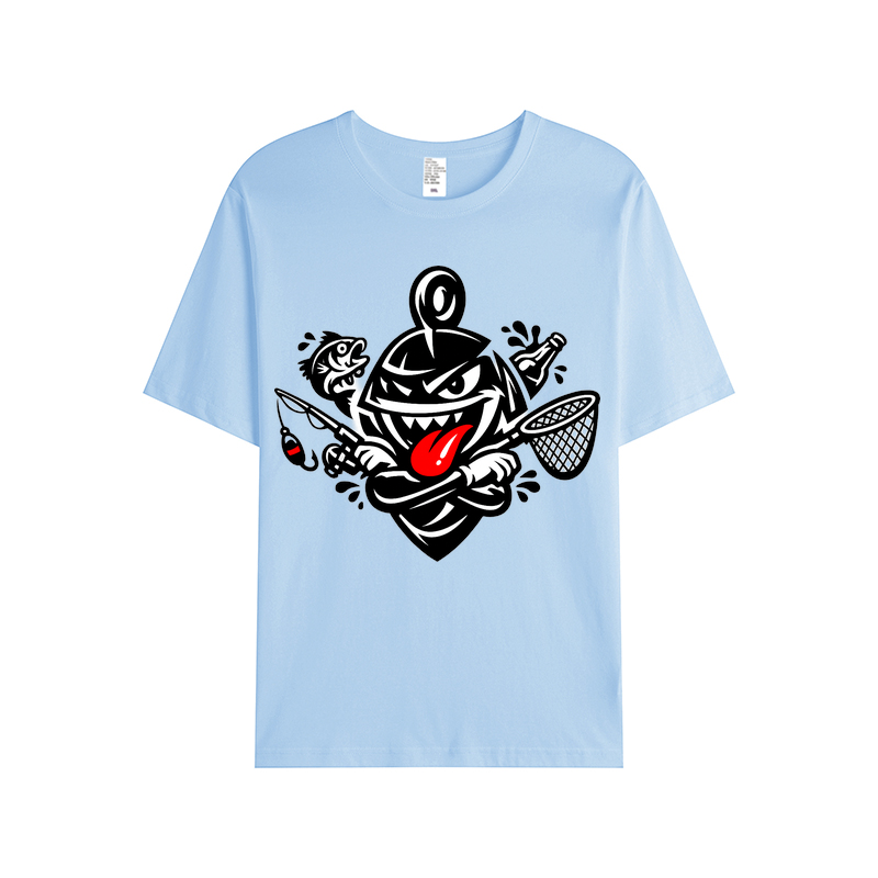 T-Shirt Angelglück am Wasser