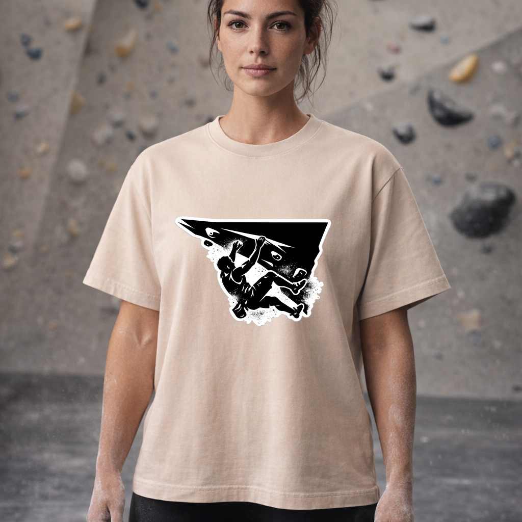 T-shirt Overhang Flow Bouldern Style