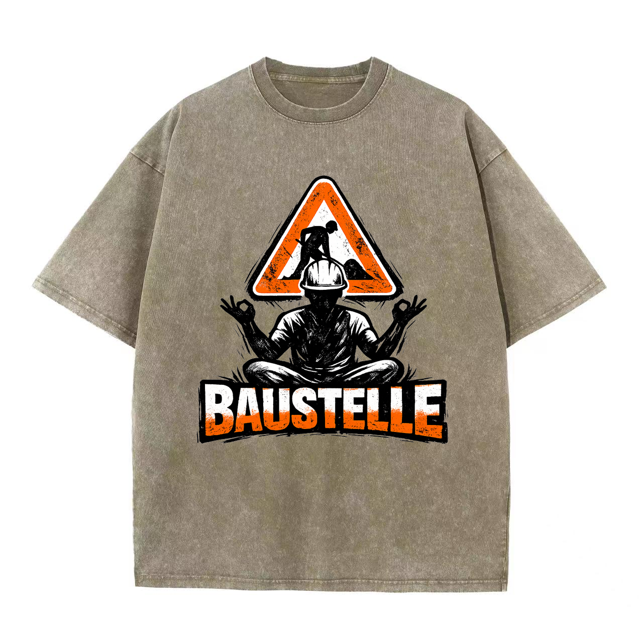 T-Shirt Baustellen-Yogi Flow
