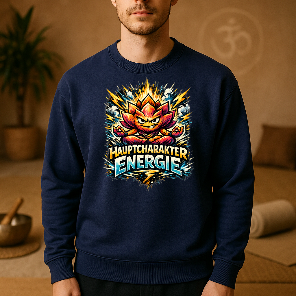 Sweatshirt Hauptcharakter Yoga Vibes
