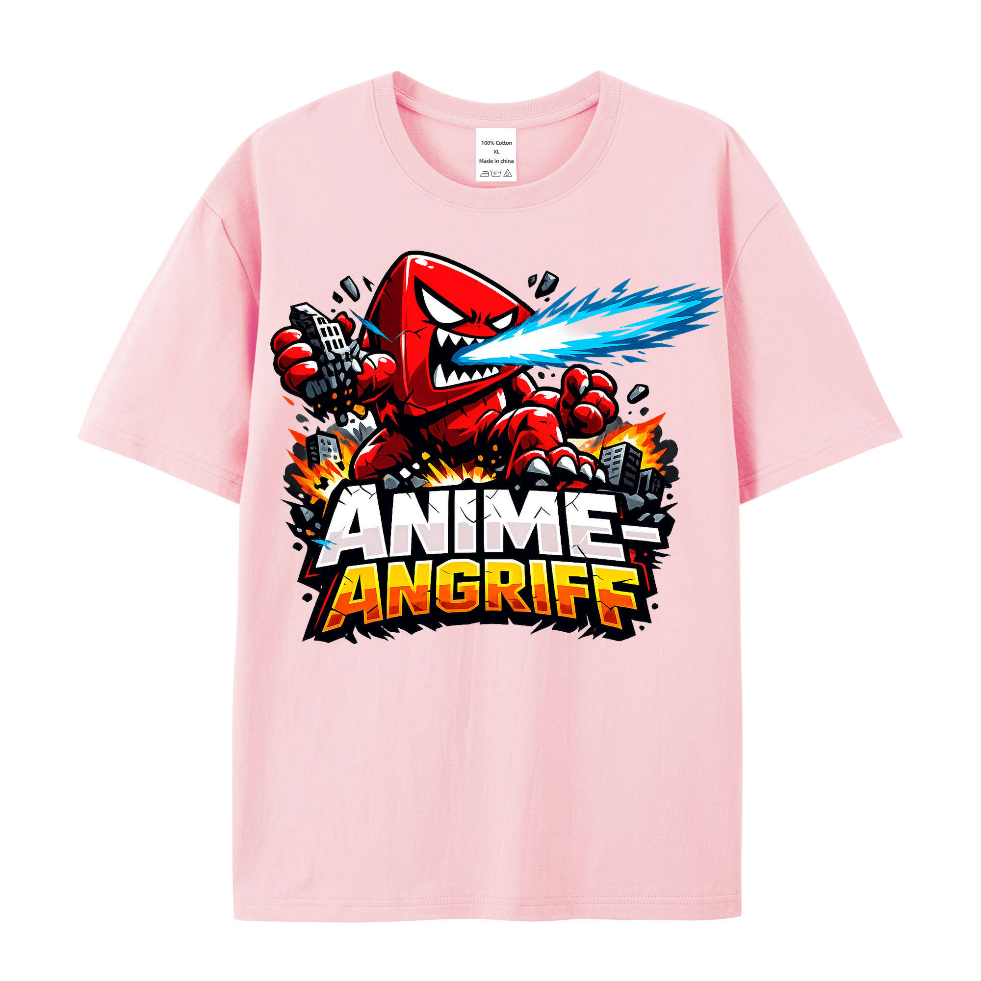 T-Shirt Anime-Angriff: Epischer Style für Anime-Fans