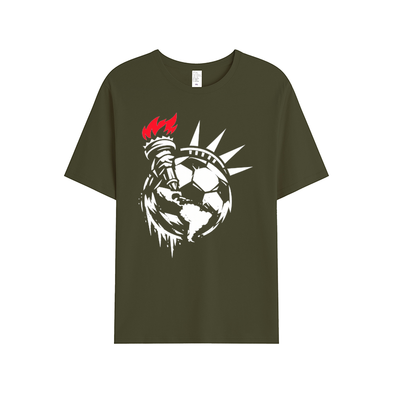 T-shirt WM-Grit im Iconformat Leuchtender Kickfan-Spirit