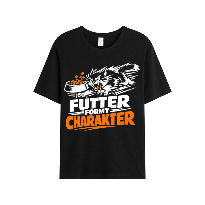 T-Shirt Futter formt Charakter Cat Style