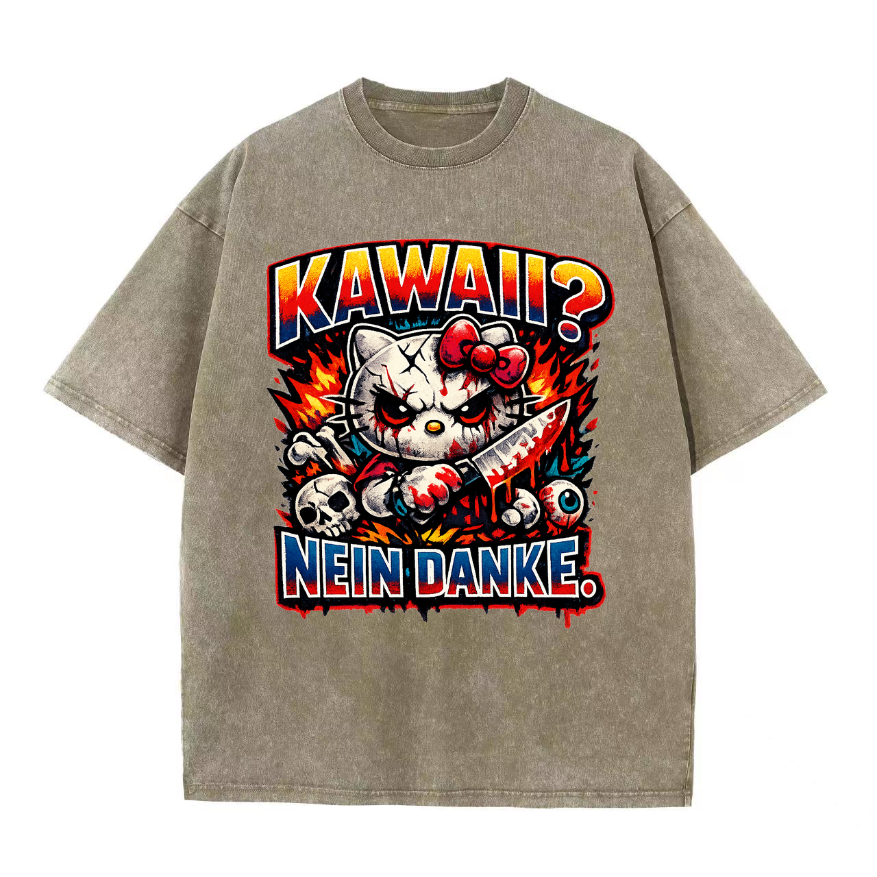 T-Shirt Kawaii? Nein danke. Anime Rebell