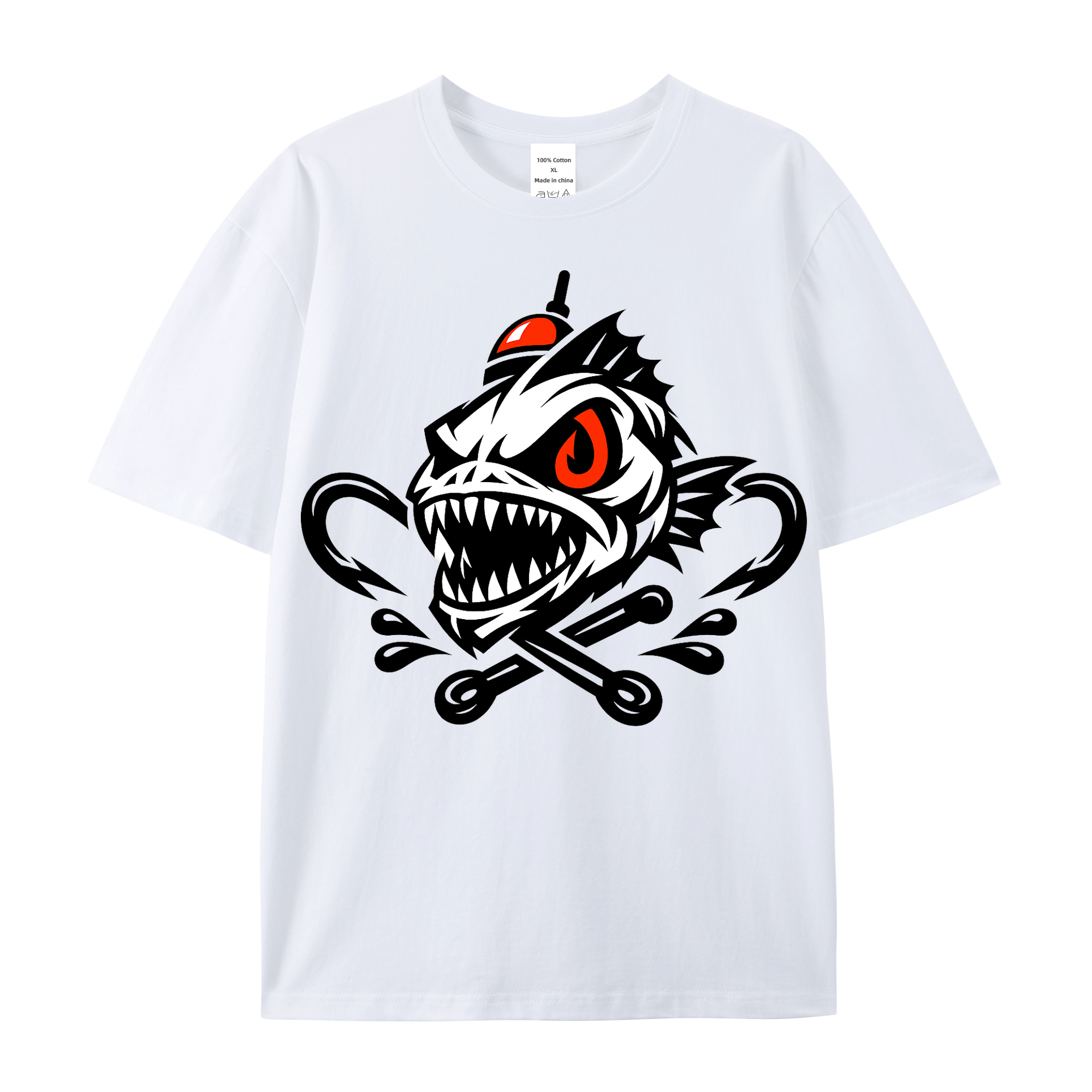 t-shirt Angelglück am Wasser