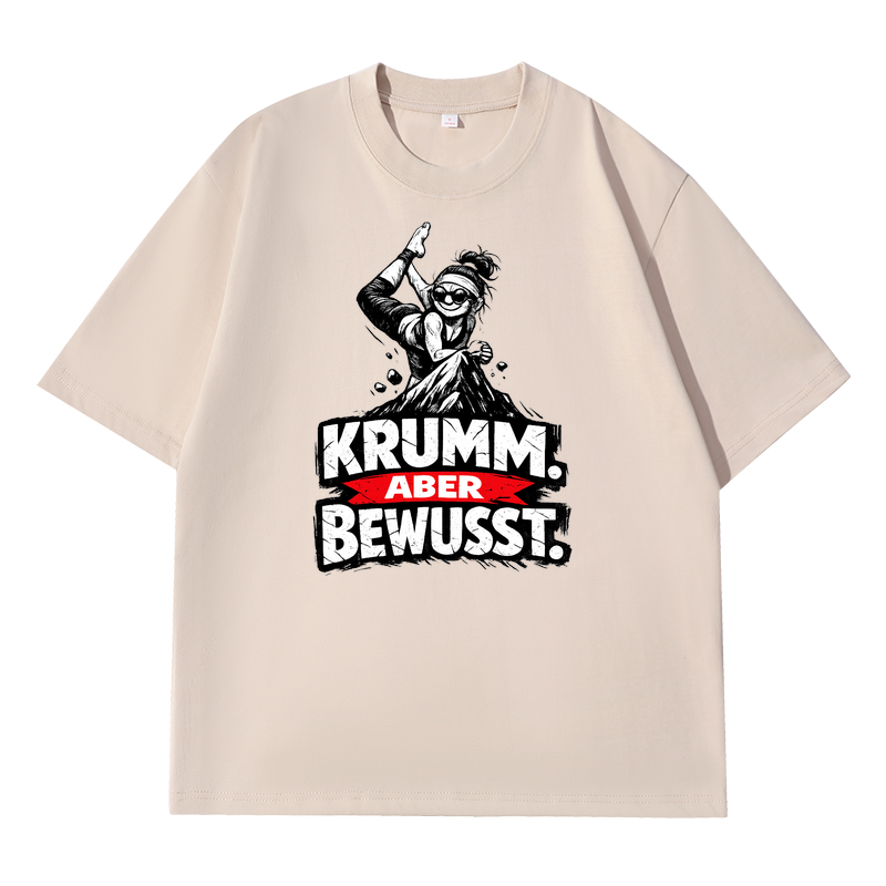 T-Shirt FlexiFlow – Krumm. Aber bewusst.
