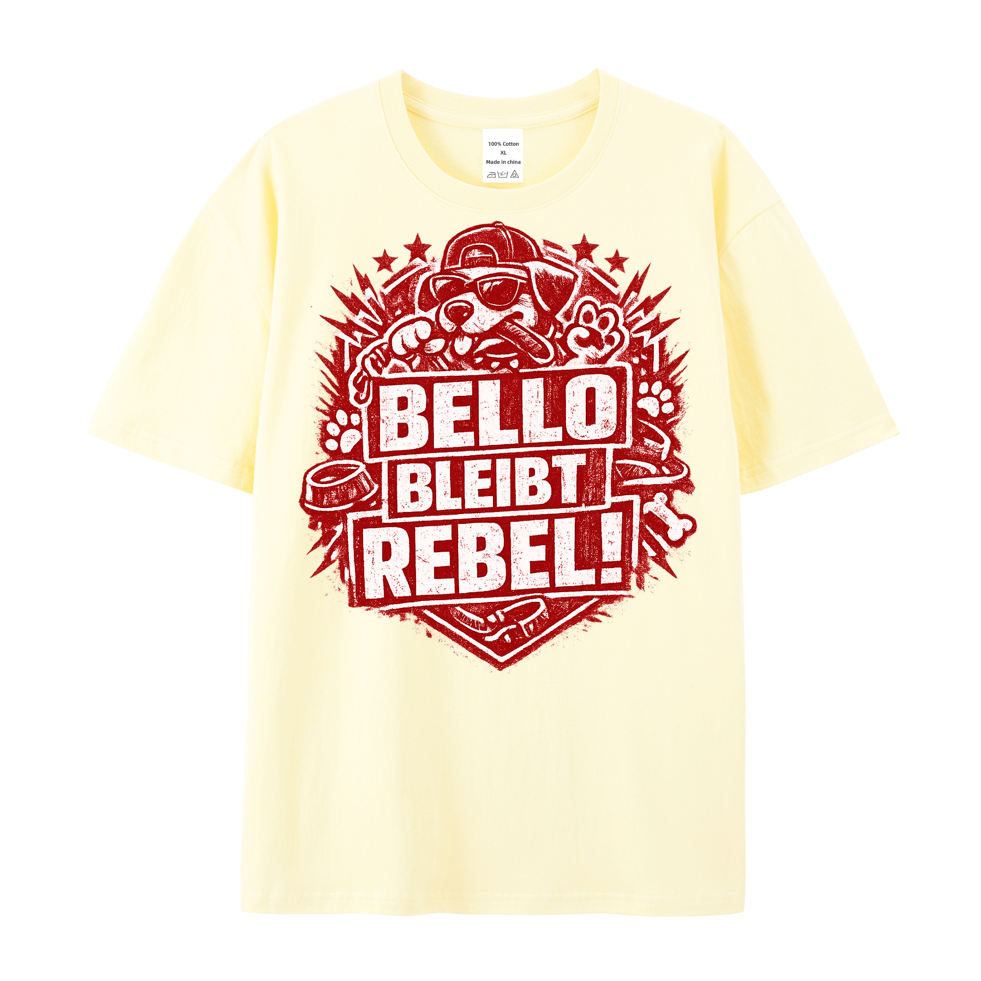 Bello bleibt rebel! t-shirt