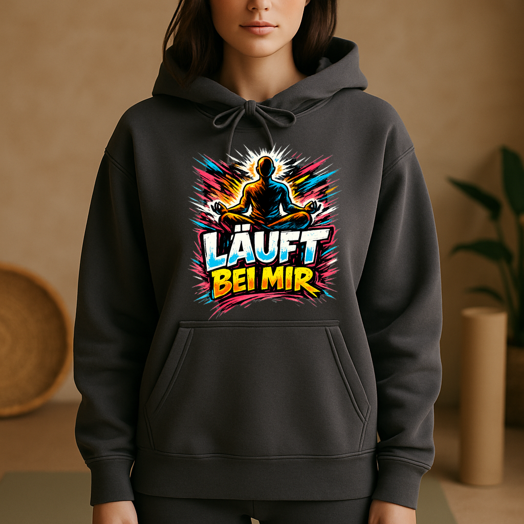 Hoodie Yoga Flow Läuft bei mir